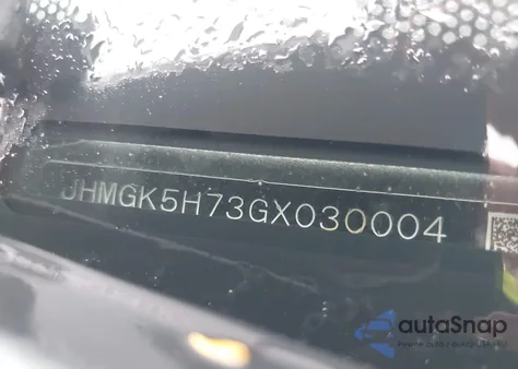 2016 Honda Fit Ex from USA, damaged, VIN JHMGK5H73GX030004